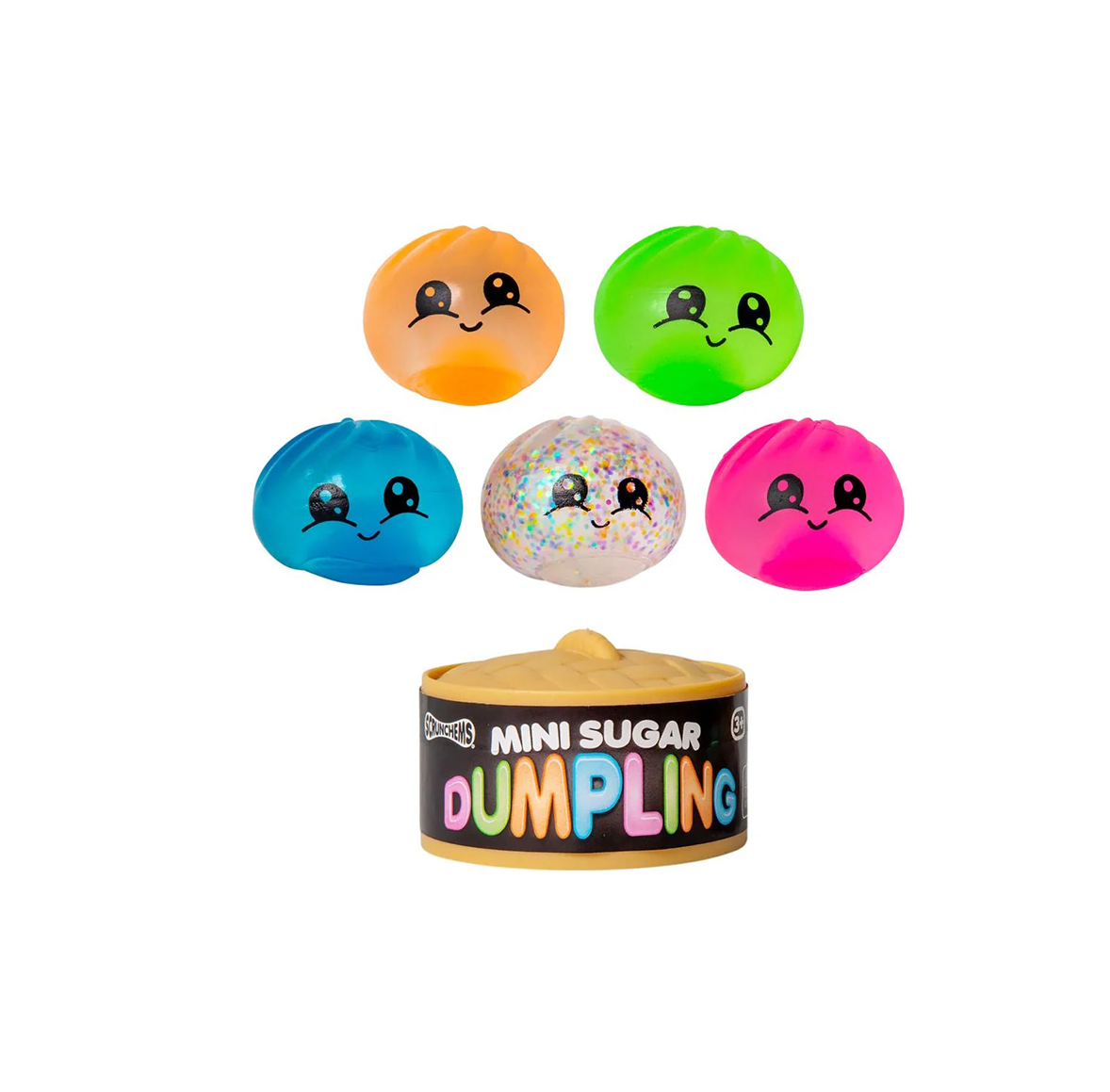 5 Scrunchems Mini Sugar Dumpling Mystery Pack