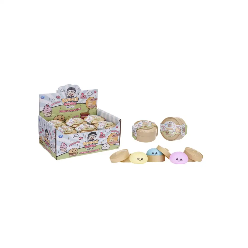 Squeezey Dumpling 8.5cm In a Basket
